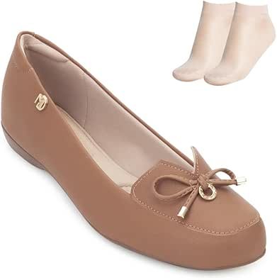 Mocassim Feminino Ultra Conforto Verde Sálvia Modare 7016.461