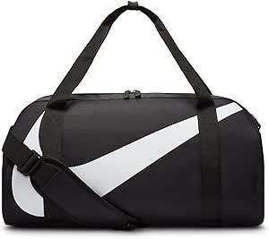 Bolsa Nike Gym Club Pequena 25 Litros Preta e Branca