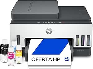 Impressora Multifuncional HP Smart Tank 794 Tanque de Tinta Colorida Wi-Fi Scanner Duplex, Bluetooth.Funções: Imprimir, Copiar, Digitalizar. Cor: Branco (2G9Q9A)