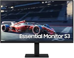 Monitor Gamer Samsung 24" FHD,100 Hz, HDMI, VGA,Preto, S3