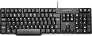 Teclado com Fio Multi USB com Layout ABNT2, Teclas Silenciosas, Design Slim e Cabo de 1,3m – TC213