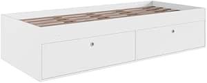 CAMA SOLTEIRO COM 4 PORTAS 80 TÓKIO BRANCO