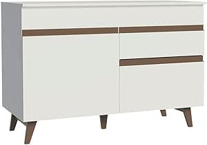 Balcão de Pia Madesa Reims 2 Portas e 1 Gaveta - Branco